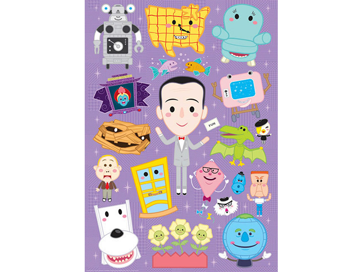 Pee-Wee's Playhouse 1000-Piece Puzzle Gallery Image 1