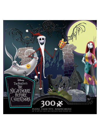The Nightmare Before Christmas Santa Jack 300-Piece Puzzle Gallery Image 2