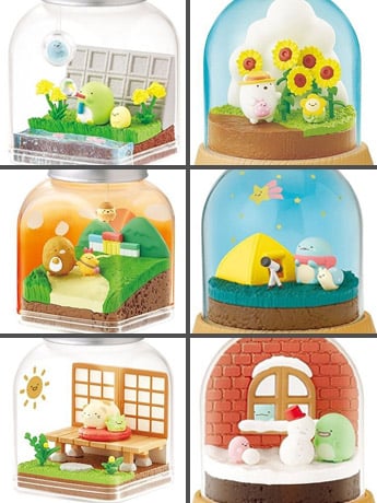 Sumikko Gurashi Hartwarming Weather Everyday Terrarium Boxed Set of 6 Figures Gallery Image 2