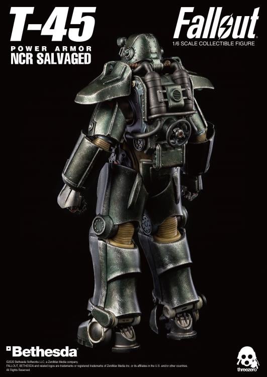 スリーゼロ Fallout 1/6 T-45 NCR Salvaged Fallout T-45 NCR Salvaged Power Armor 1/6 Scale Figure