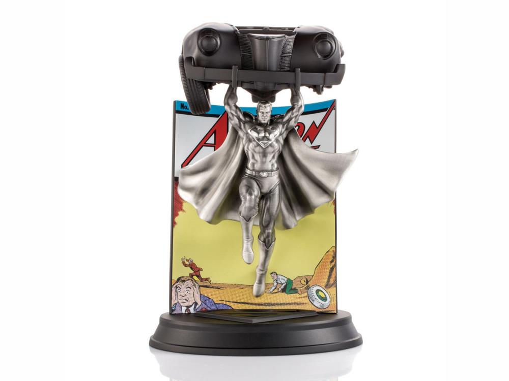 Action Comics #1 Superman Pewter Collectible Limited Edition Figurine Gallery Image 3