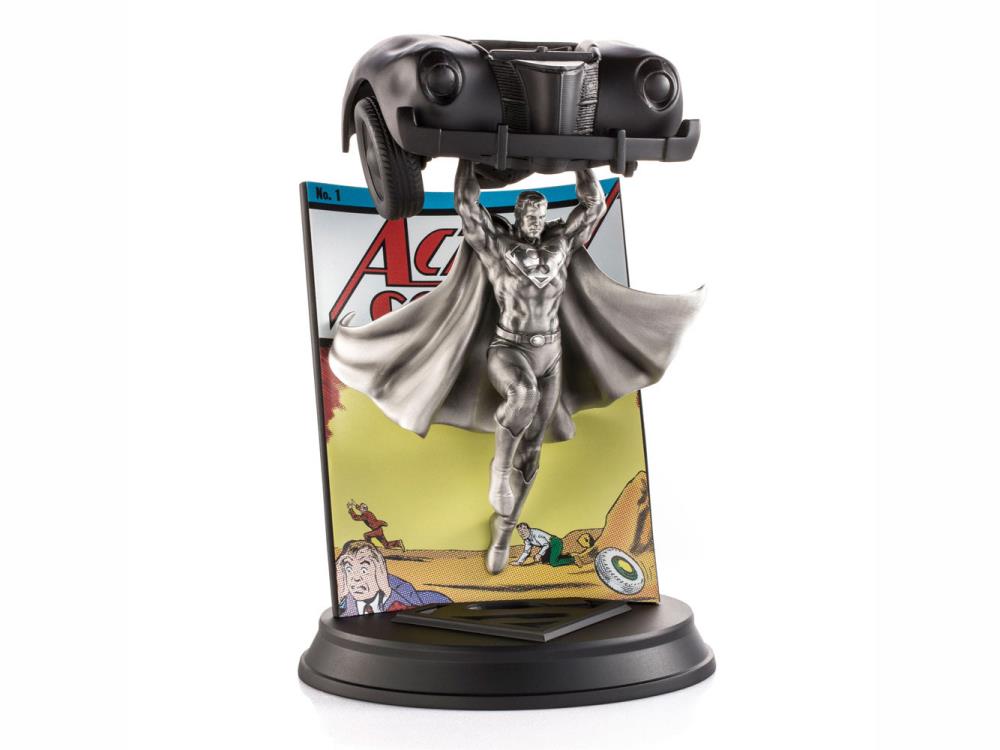 Action Comics #1 Superman Pewter Collectible Limited Edition Figurine Gallery Image 4