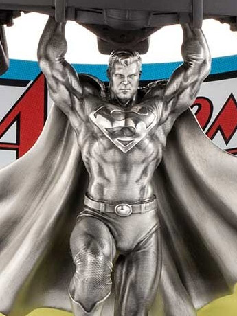 Action Comics #1 Superman Pewter Collectible Limited Edition Figurine Gallery Image 2