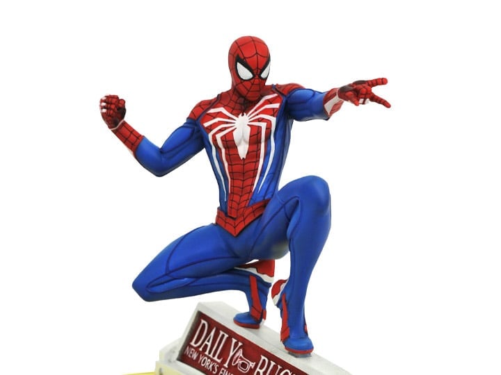 Marvel Gallery Spider-Man (On Taxi) Figure Diorama Gallery Image 1