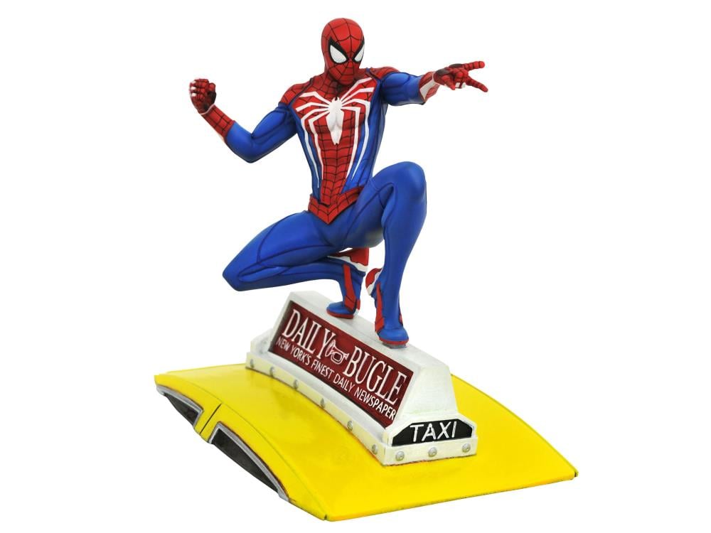 Marvel Gallery Spider-Man (On Taxi) Figure Diorama Gallery Image 3