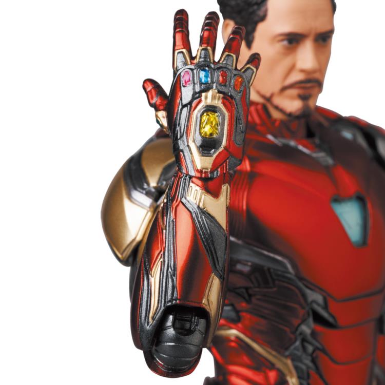 Avengers: Endgame MAFEX No.140 Iron Man Mark LXXXV Action Figure Gallery Image 17