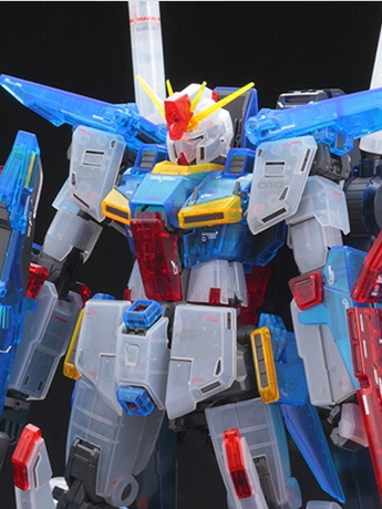 Mobile Suit Gundam ZZ MG ZZ Gundam Ver.Ka [Clear Color] (The Gundam Base Limited) 1/100 Scale Exclusive Model Kit Gallery Image 2