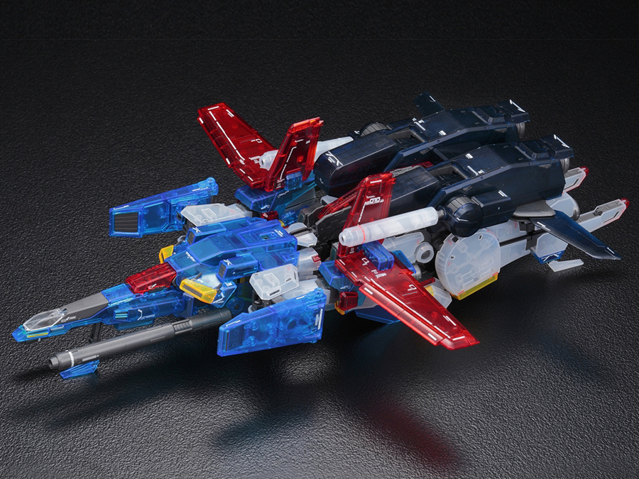 Mobile Suit Gundam ZZ MG ZZ Gundam Ver.Ka [Clear Color] (The Gundam Base Limited) 1/100 Scale Exclusive Model Kit Gallery Image 5