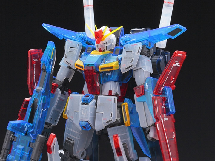 Mobile Suit Gundam ZZ MG ZZ Gundam Ver.Ka [Clear Color] (The Gundam Base Limited) 1/100 Scale Exclusive Model Kit Gallery Image 1