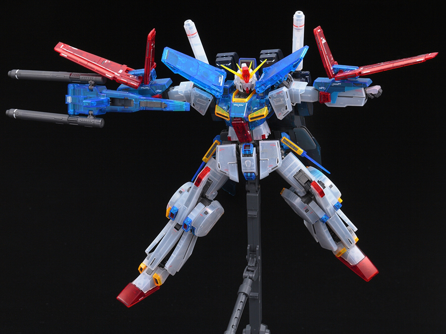 Mobile Suit Gundam ZZ MG ZZ Gundam Ver.Ka [Clear Color] (The Gundam Base Limited) 1/100 Scale Exclusive Model Kit Gallery Image 4