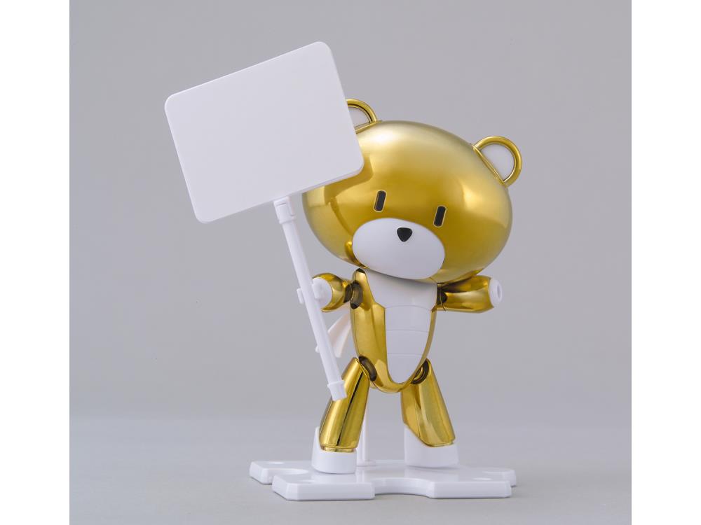 Gundam Build Fighters Try HGPG Petit'GGuy Gold Top & Placard The Gundam Base 1/144 Scale Limited Exclusive Model Kit Gallery Image 3