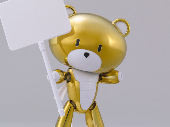 Gundam Build Fighters Try HGPG Petit'GGuy Gold Top & Placard The Gundam Base 1/144 Scale Limited Exclusive Model Kit Gallery Image 1