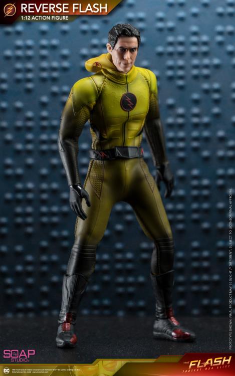 soap studio リバースフラッシュ フィギュア DC The Flash (TV Series) Reverse Flash 1/12 Scale Figure