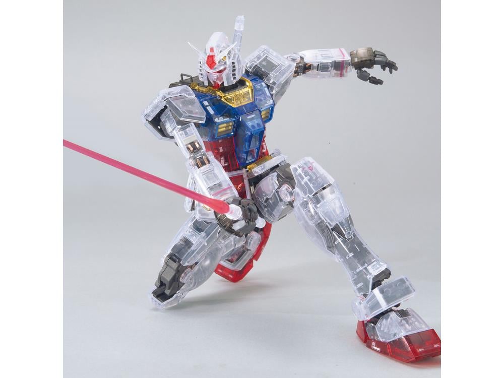Mobile Suit Gundam MG RX-78-2 Gundam Ver.3.0 (Clear Color) The Gundam Base Limited Exclusive 1/100 Scale Model Kit Gallery Image 5