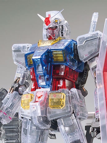 Mobile Suit Gundam MG RX-78-2 Gundam Ver.3.0 (Clear Color) The Gundam Base Limited Exclusive 1/100 Scale Model Kit Gallery Image 2