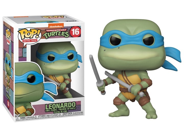 Pop! Retro Toys: Teenage Mutant Ninja Turtles - Leonardo Gallery Image 1