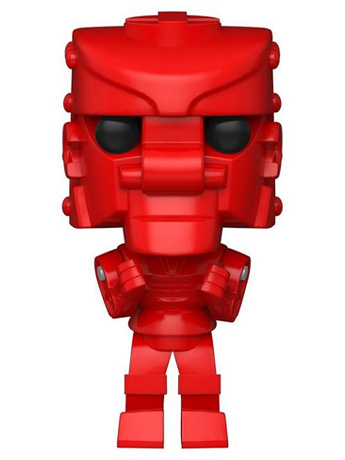 Pop! Mattel Retro Toys: Rock 'Em Sock 'Em Robots - Red Rocker Gallery Image 2