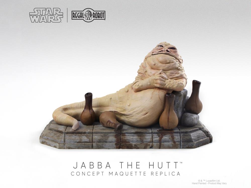 Star Wars: Return of the Jedi Jabba The Hutt Concept Limited Edition Maquette Replica Gallery Image 3