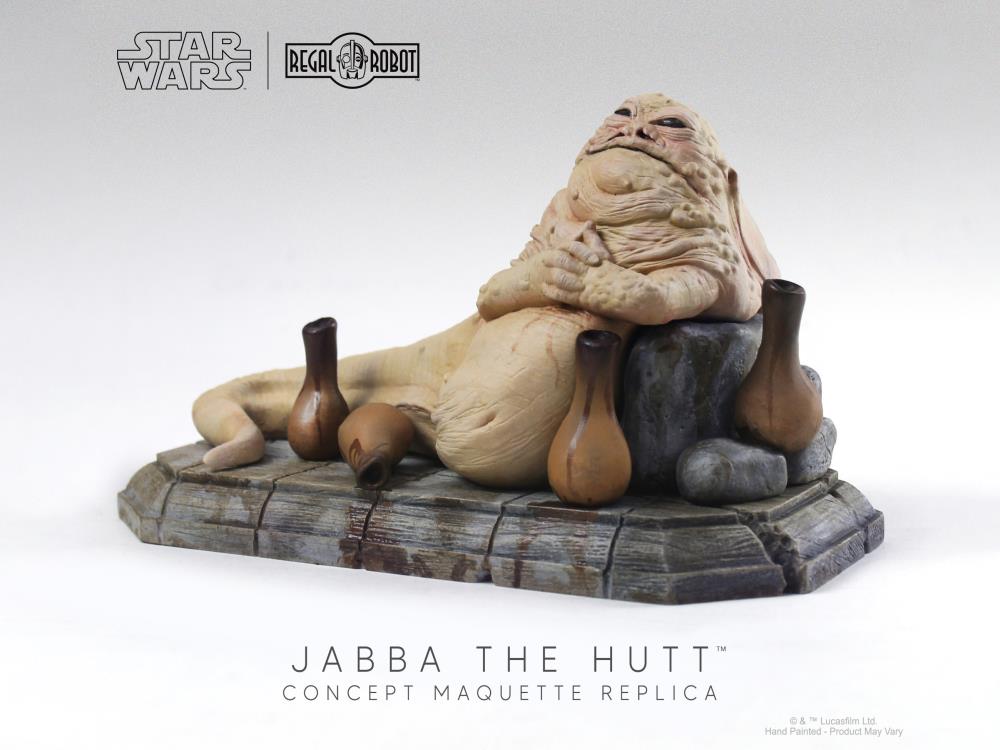 Star Wars: Return of the Jedi Jabba The Hutt Concept Limited Edition Maquette Replica Gallery Image 5
