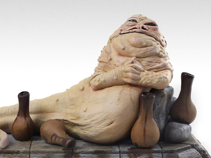 Star Wars: Return of the Jedi Jabba The Hutt Concept Limited Edition Maquette Replica Gallery Image 1