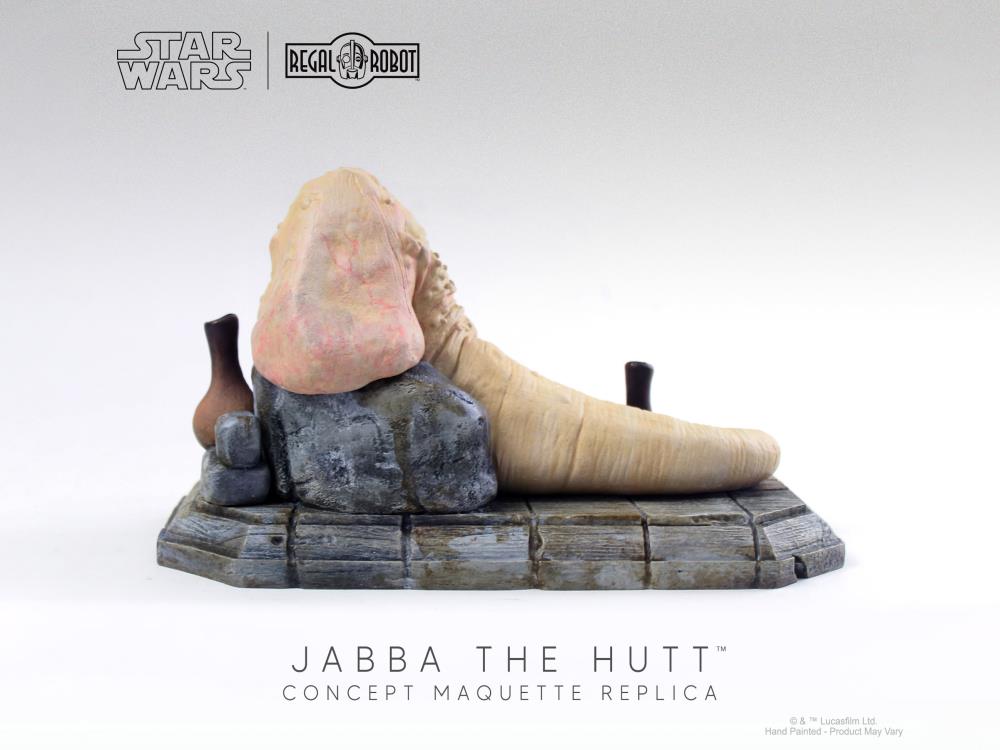 Star Wars: Return of the Jedi Jabba The Hutt Concept Limited Edition Maquette Replica Gallery Image 6