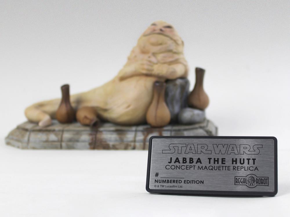 Star Wars: Return of the Jedi Jabba The Hutt Concept Limited Edition Maquette Replica Gallery Image 10