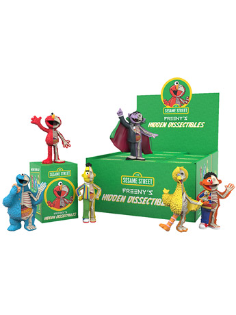 Sesame Street Freeny's Hidden Dissectibles Box of 12 Figures Gallery Image 2