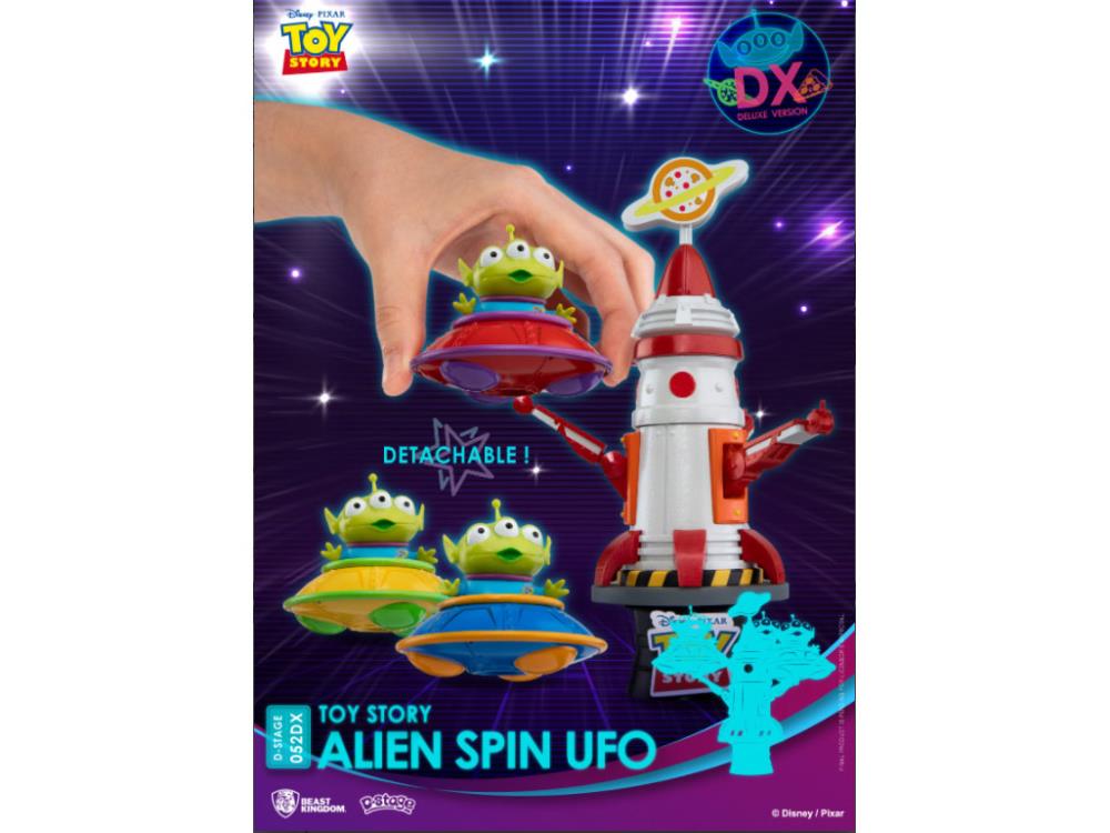 Toy Story D-Stage DS-052DX Alien Spin UFO Statue Gallery Image 7