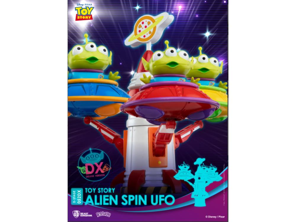 Toy Story D-Stage DS-052DX Alien Spin UFO Statue Gallery Image 4