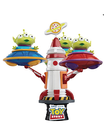 Toy Story D-Stage DS-052DX Alien Spin UFO Statue Gallery Image 2