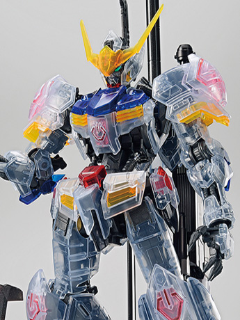 Mobile Suit Gundam: Iron-Blooded Orphans MG Gundam Barbatos (Clear Color) The Gundam Base Limited Exclusive 1/100 Scale Model Kit Gallery Image 2