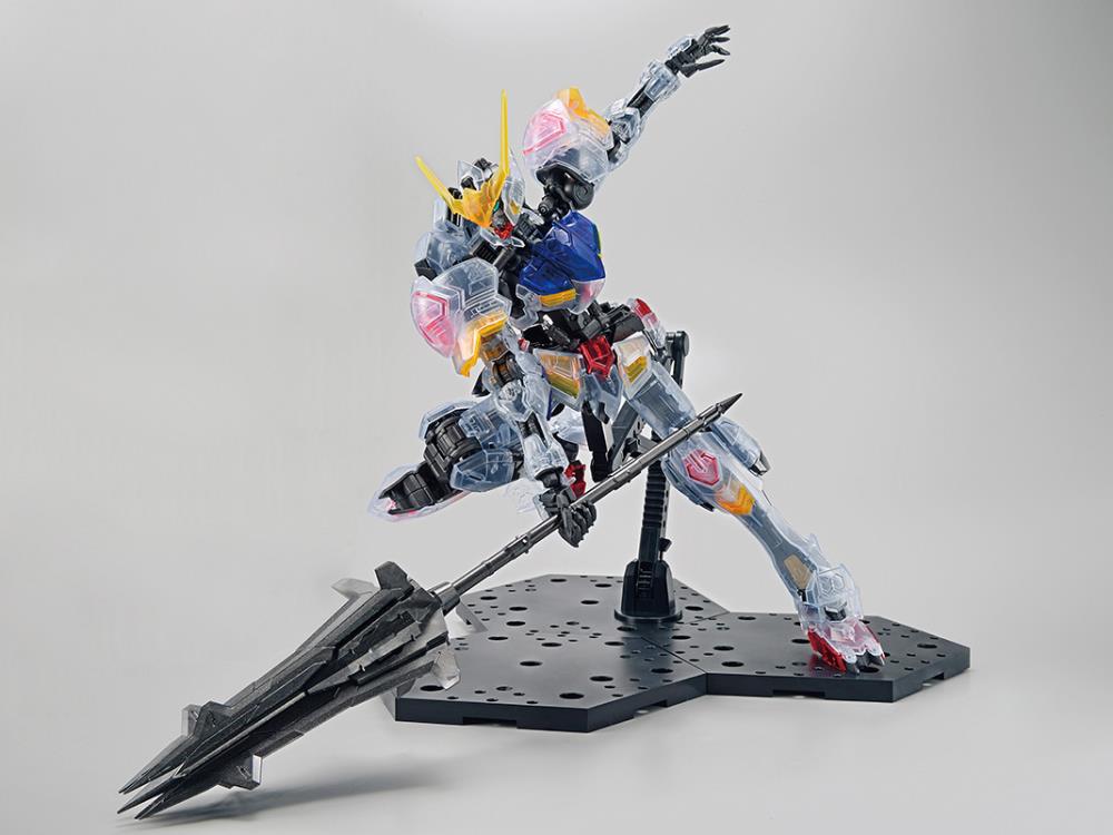 Mobile Suit Gundam: Iron-Blooded Orphans MG Gundam Barbatos (Clear Color) The Gundam Base Limited Exclusive 1/100 Scale Model Kit Gallery Image 3