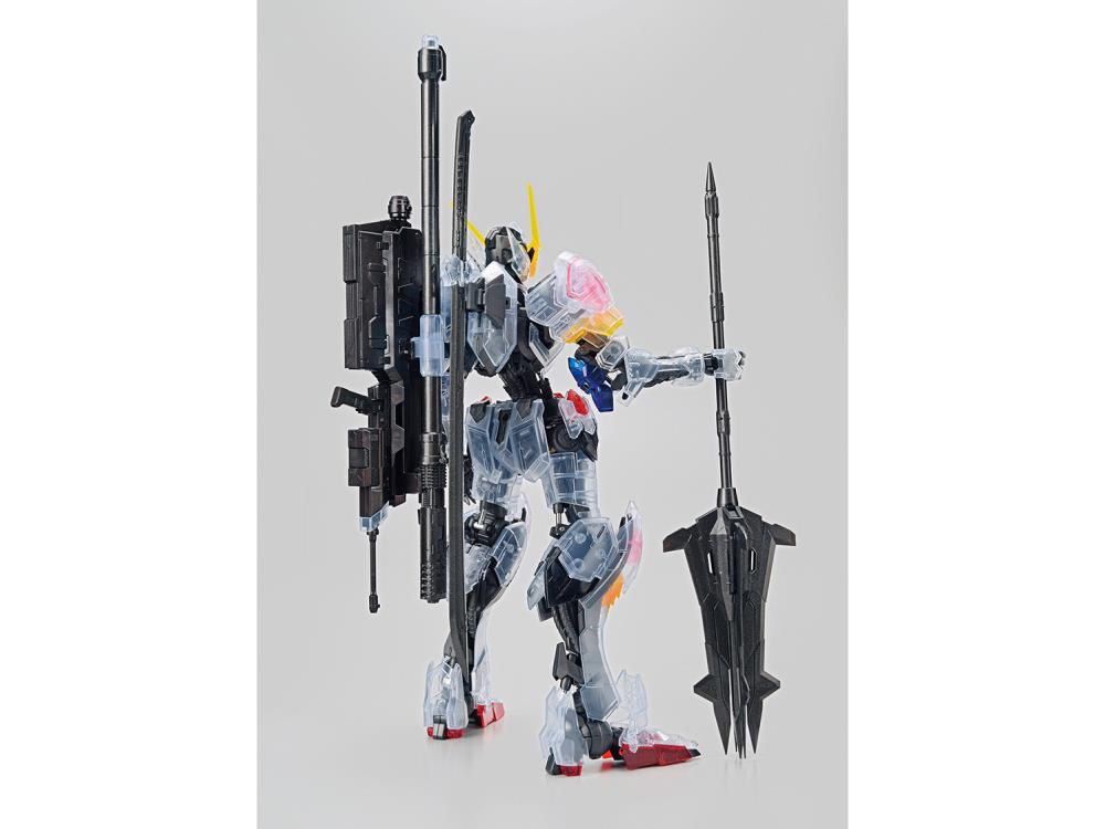 Mobile Suit Gundam: Iron-Blooded Orphans MG Gundam Barbatos (Clear Color) The Gundam Base Limited Exclusive 1/100 Scale Model Kit Gallery Image 4