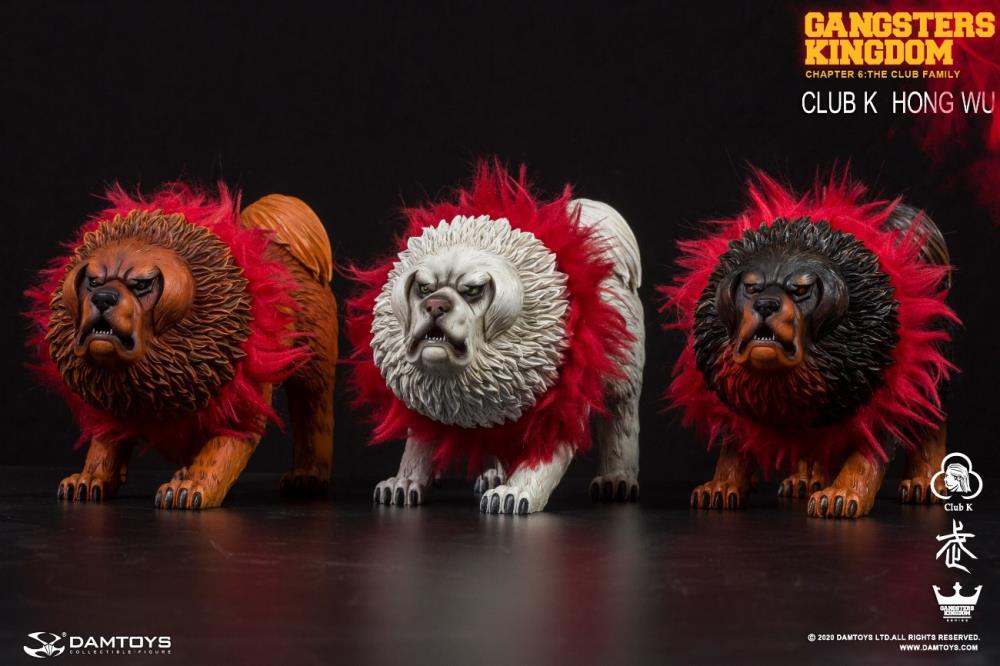 Gangsters Kingdom Tibetan Mastiff (Black) 1/6 Scale Figure Gallery Image 4