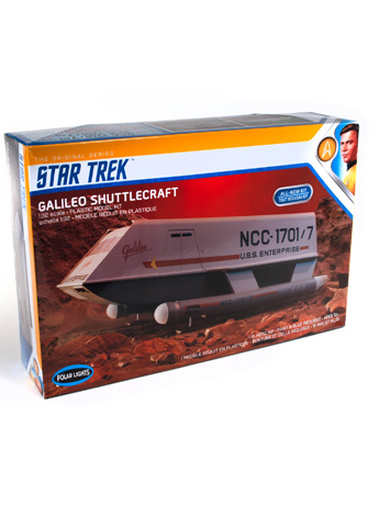 Star Trek Galileo Shuttle 1/32 Scale Model Kit Gallery Image 2