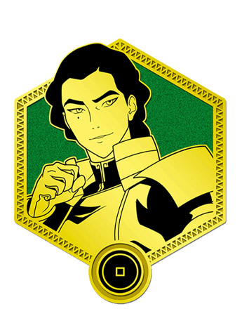 The Legend of Korra Golden Series Kuvira Enamel Pin Gallery Image 2