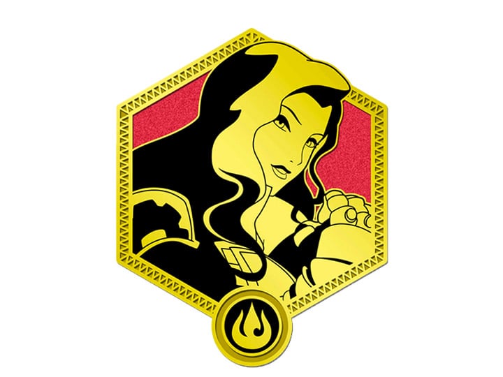 The Legend of Korra Golden Series Asami Enamel Pin Gallery Image 1