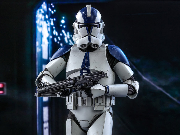 Star Wars: The Clone Wars TMS022 501st Battalion Clone Trooper 1/6th Scale Figure Gallery Image 1