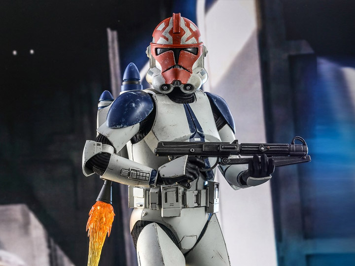 Star Wars: The Clone Wars TMS023 501st Battalion Clone Trooper (Deluxe) 1/6th Scale Figure Gallery Image 1
