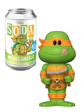 Teenage Mutant Ninja Turtles Vinyl Soda Michelangelo Limited Edition Figure Gallery Image 2