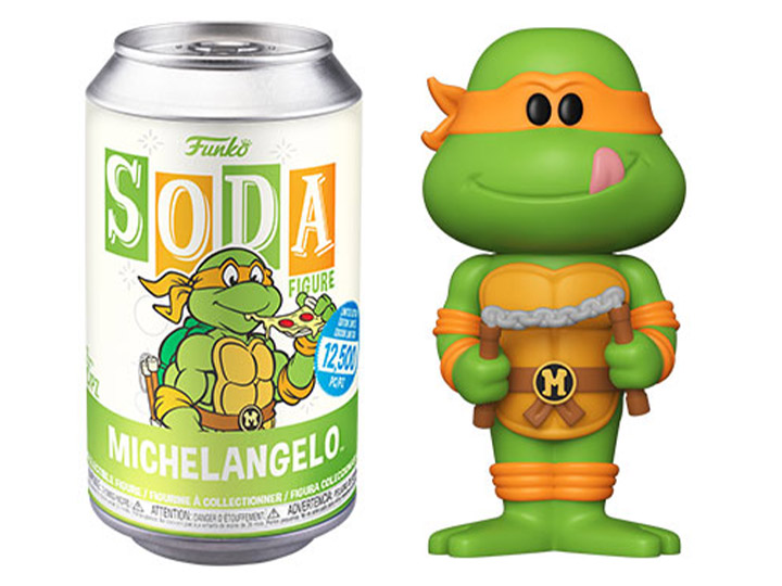 Teenage Mutant Ninja Turtles Vinyl Soda Michelangelo Limited Edition Figure Gallery Image 1