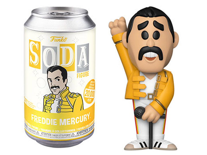 Queen Vinyl Soda Freddie Mercury Limited Edition Figure Gallery Image 1