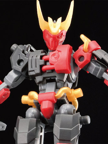 Number 57 Armored Puppet Oni Flame 1/24 Scale Model Kit Gallery Image 2