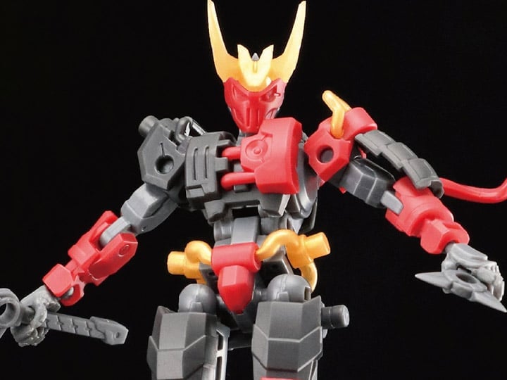 Number 57 Armored Puppet Oni Flame 1/24 Scale Model Kit Gallery Image 1