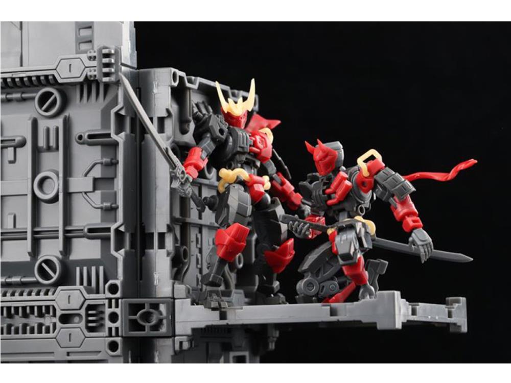 Number 57 Armored Puppet Oni Flame 1/24 Scale Model Kit Gallery Image 9