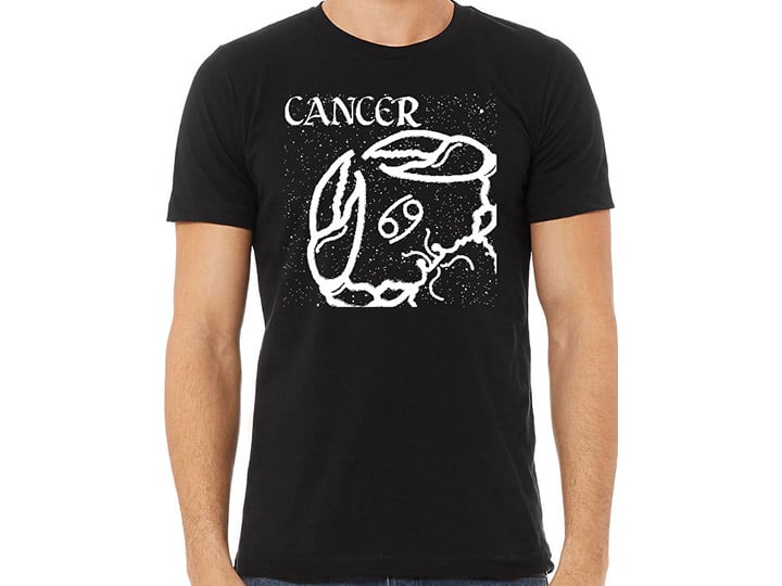 Zodiac Cancer T-Shirt Gallery Image 1