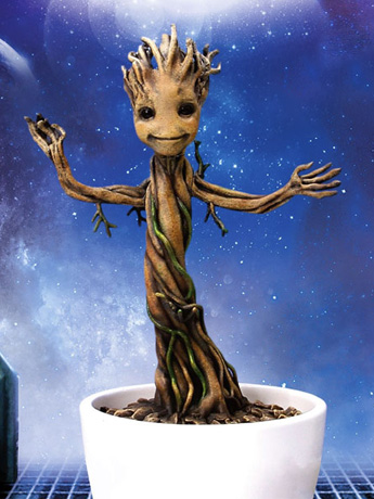 Guardians of The Galaxy Action Hero Vignette - Baby Groot Gallery Image 2