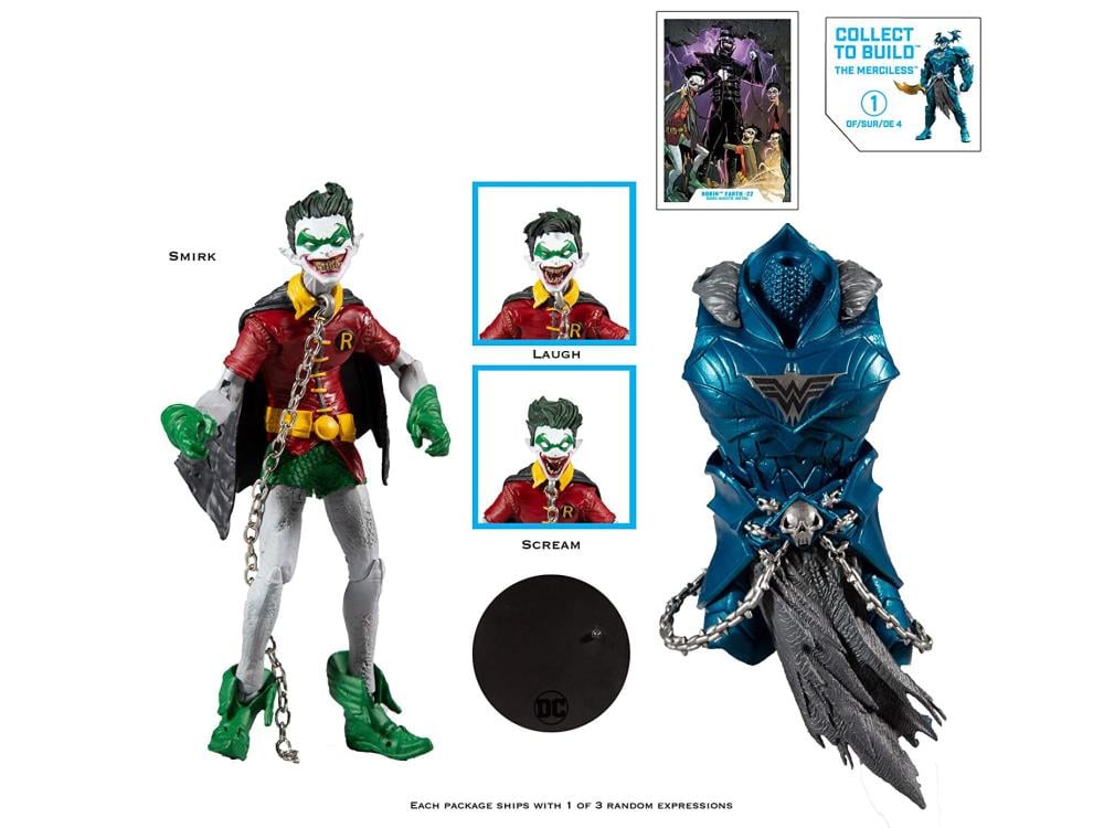 Dark Multiverse DC Multiverse Wave 2 Set of 4 Action Figures (Collect to Build: The Merciless) Gallery Image 22