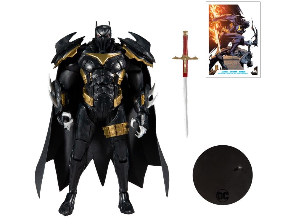 Batman: Curse of the White Knight DC Multiverse Azrael Batman Armor Action Figure Gallery Image 3
