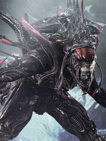 Aliens Premium Masterline Rogue Alien Battle Diorama Gallery Image 2